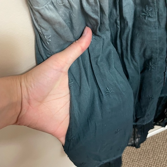 ANTHROPOLOGIE Holding Horses Ocean Dipped Tunic Dress - Picture 7 of 10